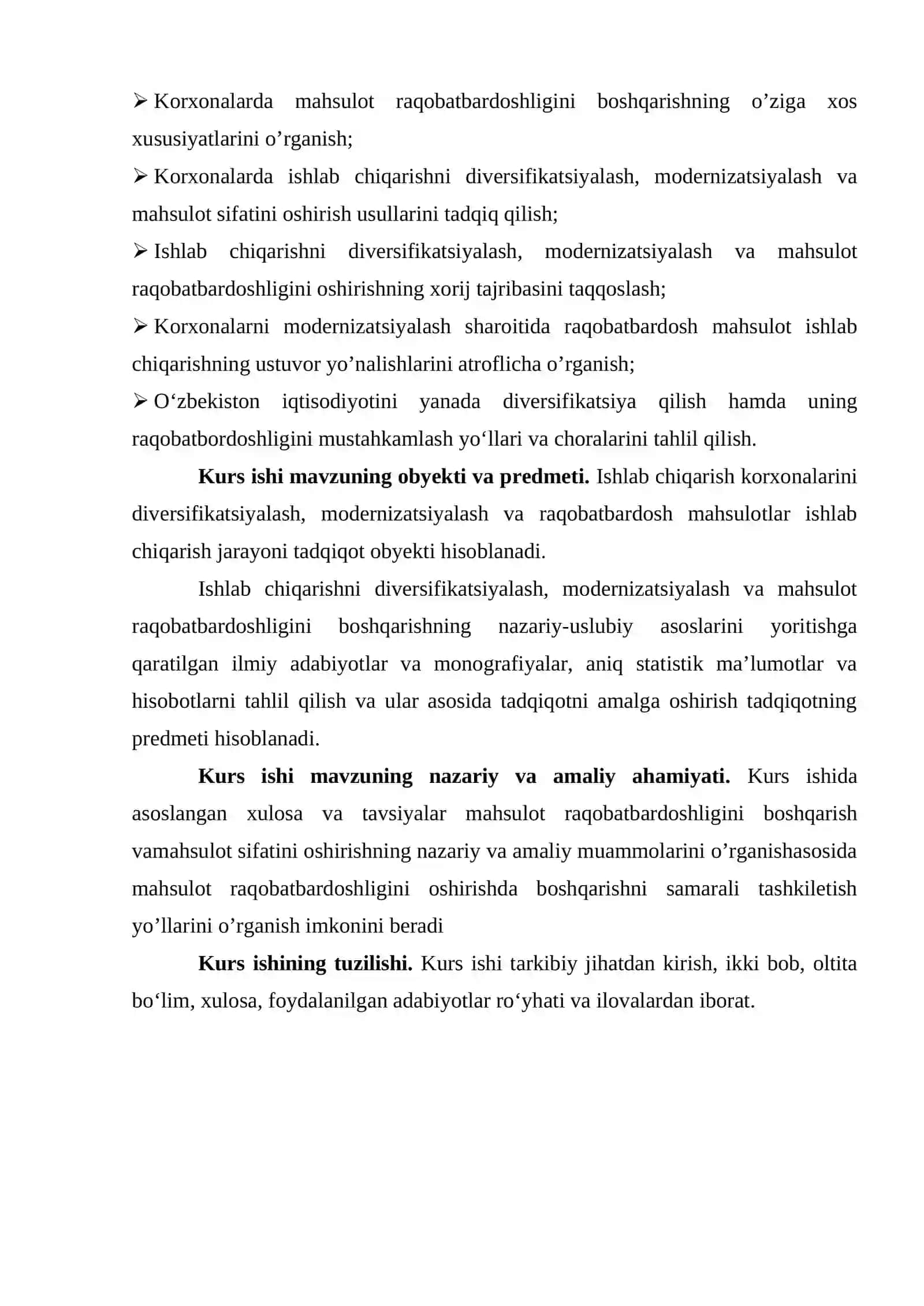 TASHQI SAVDO TARKIBINI TAKOMILLASHTIRISH VA DIVERSIFIKATSIYALASH YO'LLARI 4