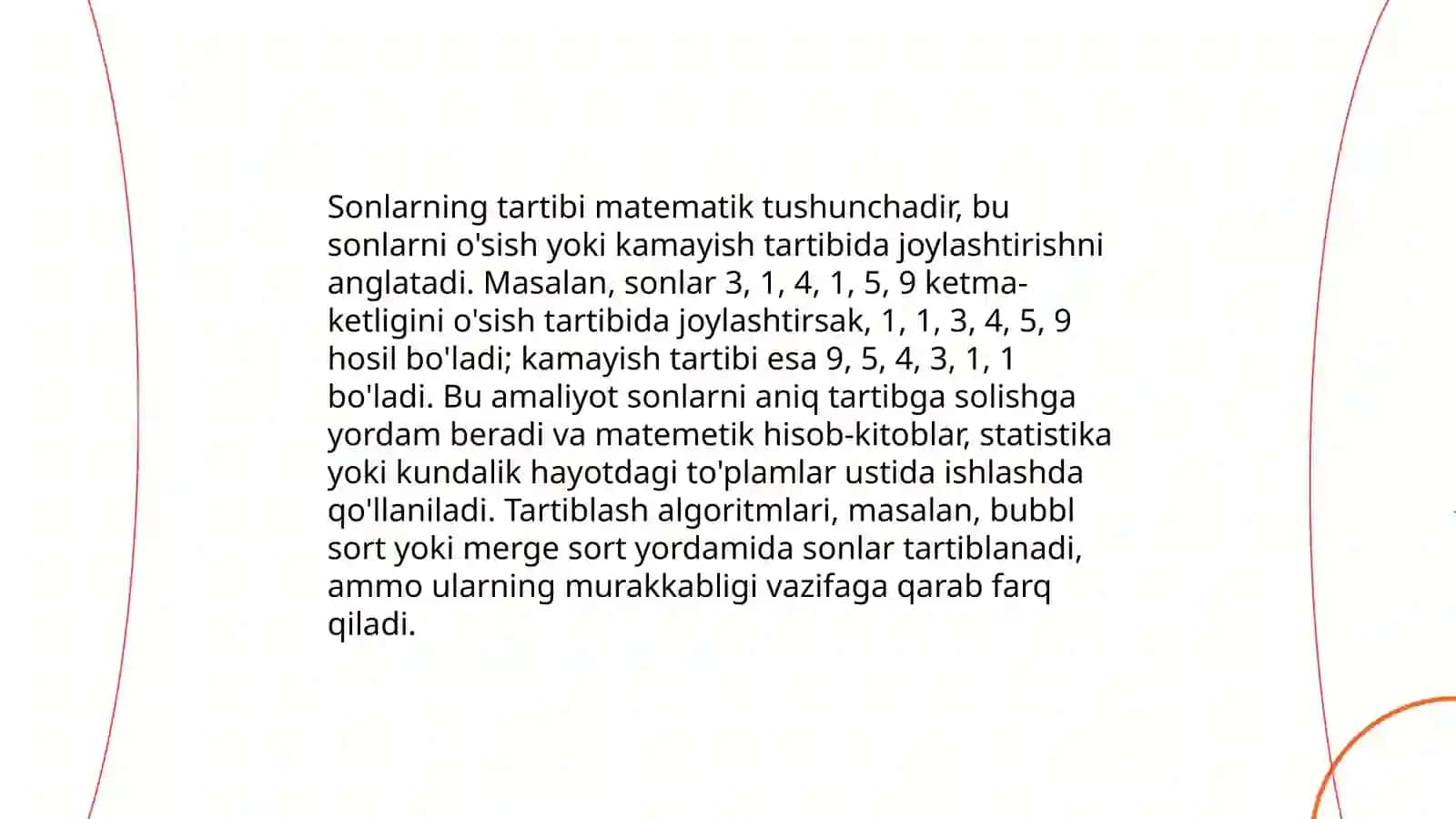 Natural sonlar 4