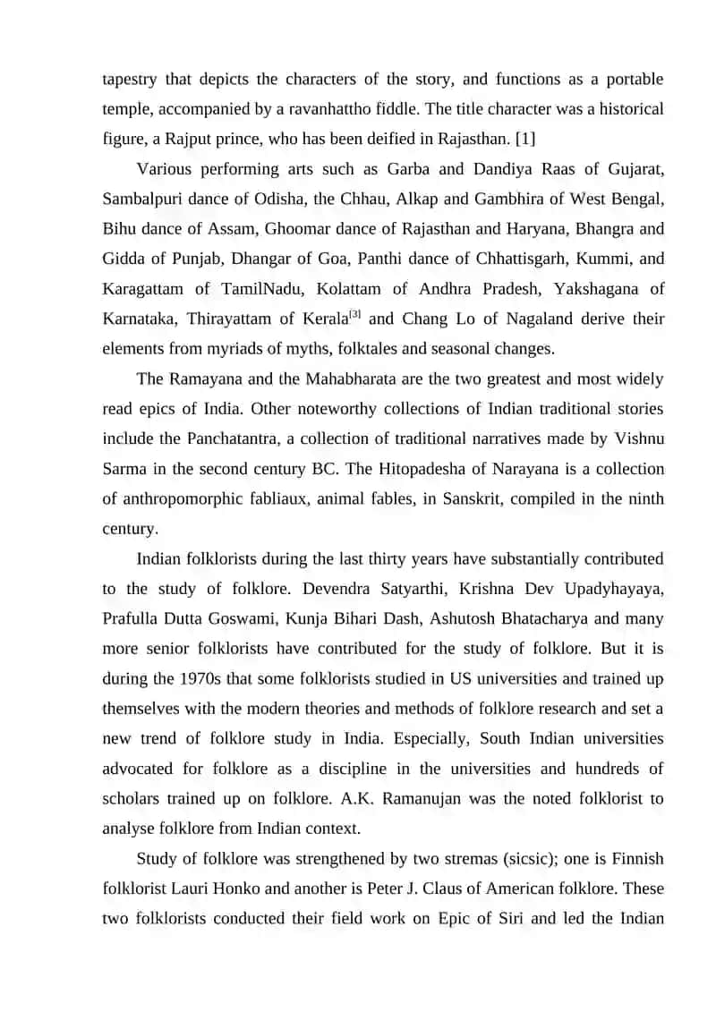 Indian Tribes Folklore 4