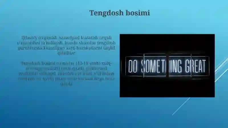 Ijtimoiy o'rganish nazariyasi 4