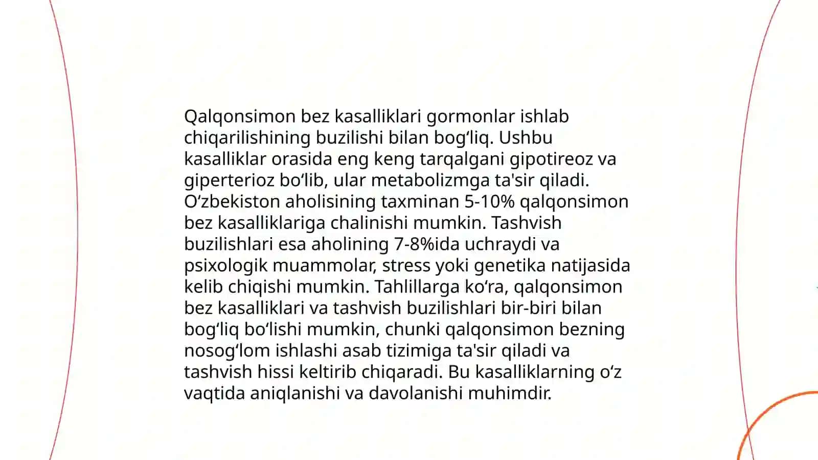 Qalqonsimon bez kasalliklarining psixologik jarayonlariga ta'siri 4