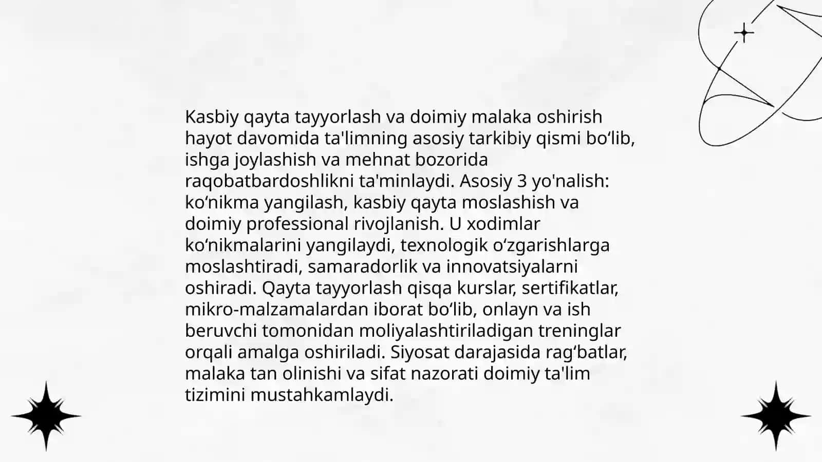 Hayot davomida ta'lim muvaffaqiyat vositasi sifatida Jabborova Zarifa 4