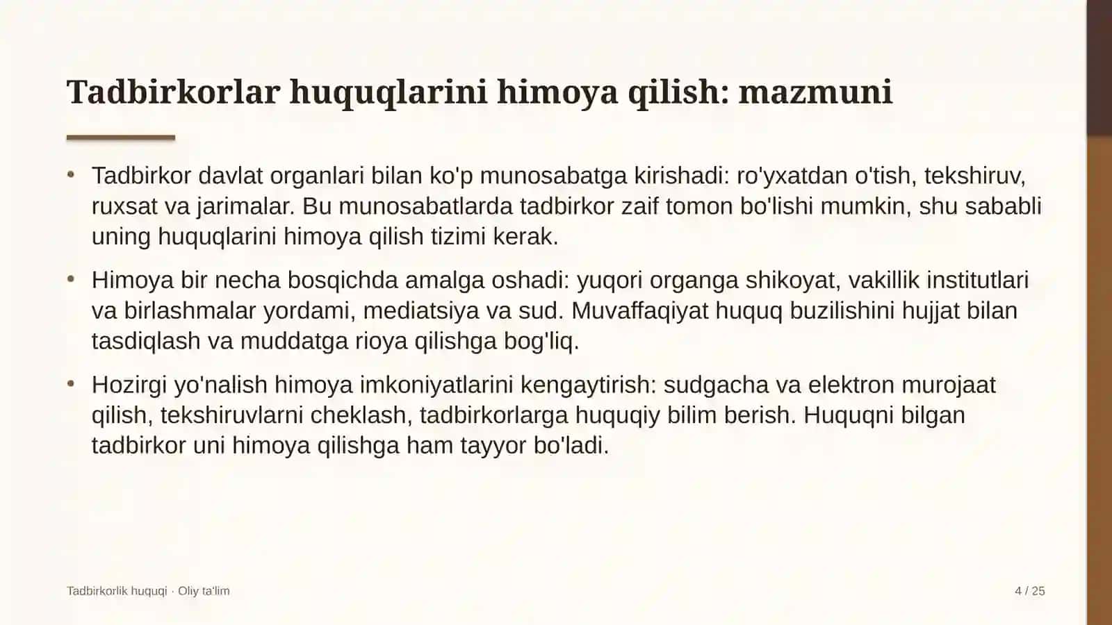 avtosalonlarda tadbirkorlar huquqlarini himoya qilish 4667 4