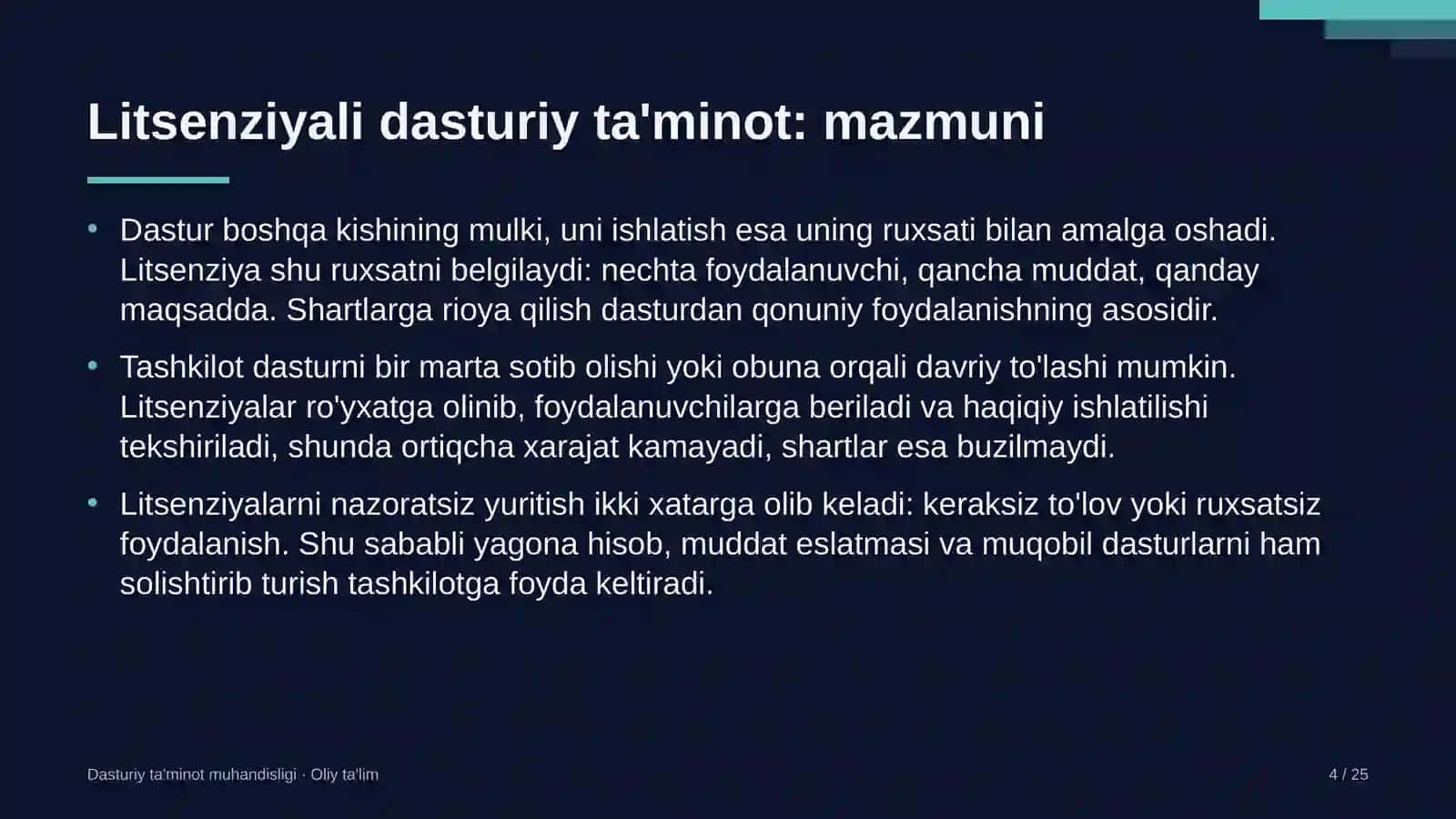 tashqi reklama sohasida litsenziyali dasturiy ta'minotdan foydalanish 4026 4