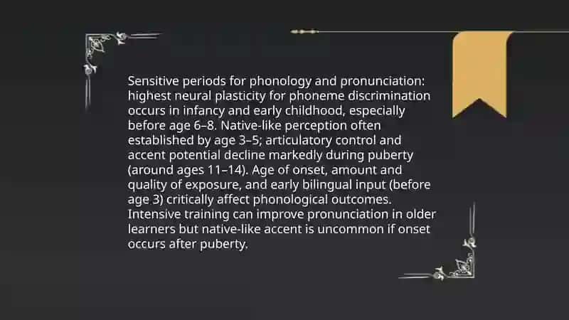 Age characteristics in learning a foreign language 4