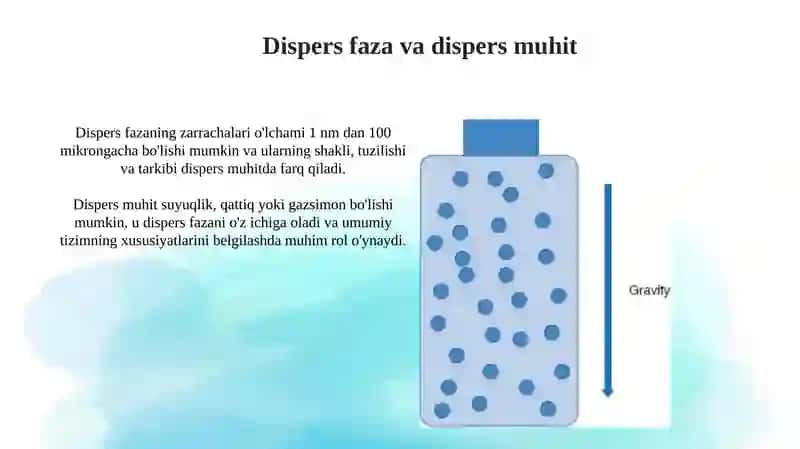 Dispers sistemalar 4