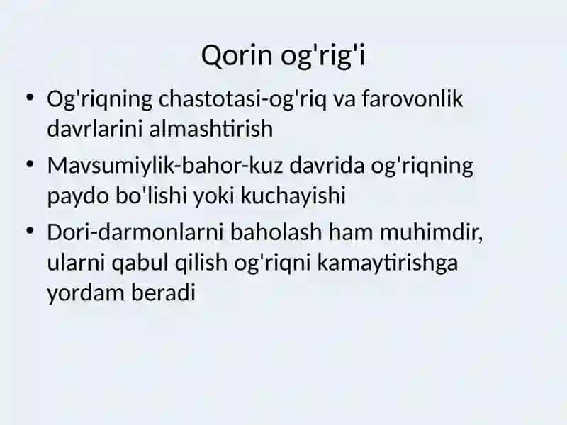 Bolalarda ovqat hazm qilish tizimini tekshirish usullari 4