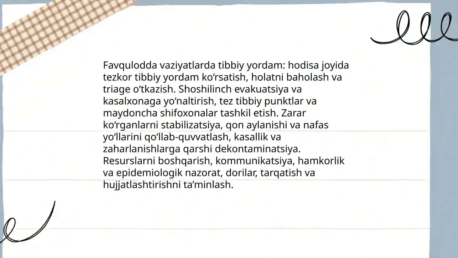 Fuqaro muhofazasi tibbiyot xizmati, vazifasi, tashkiliy tamoyillari 4