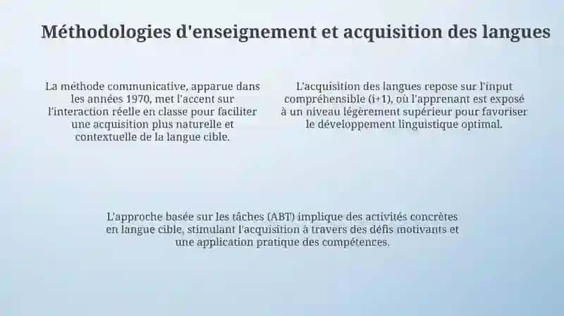 L'enseignement des langues étrangères 4