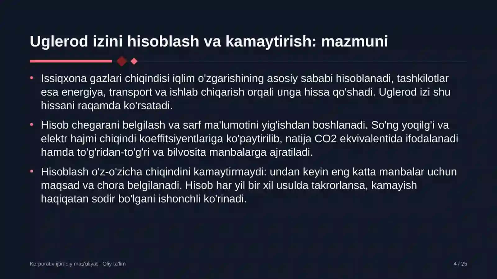 Kimyo sanoatida uglerod izini hisoblash va kamaytirish 4