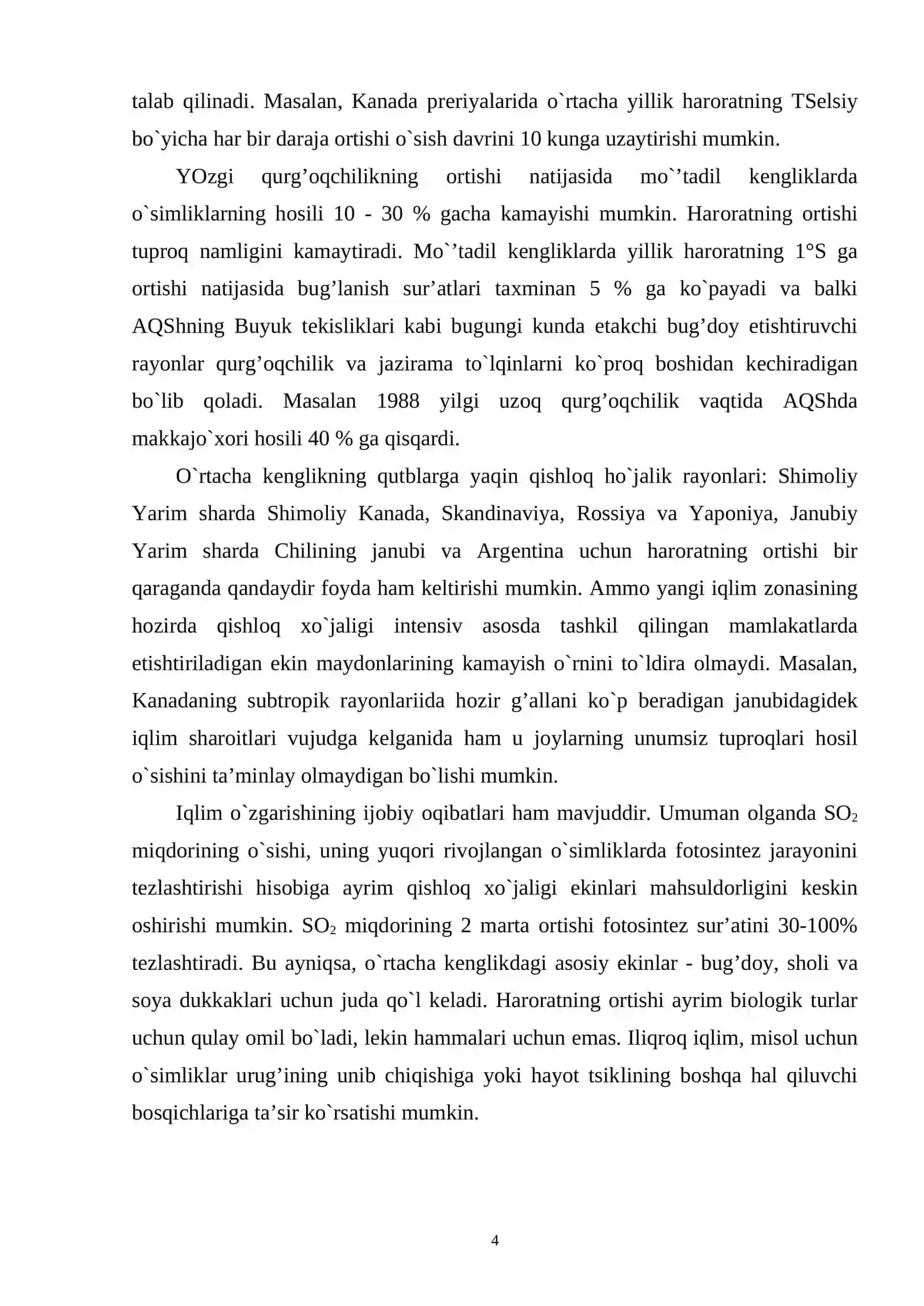 Iqlim o’zgarishi 4