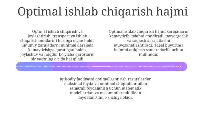 Ta'minot zanjiri tarmog'ini loyihalash 4