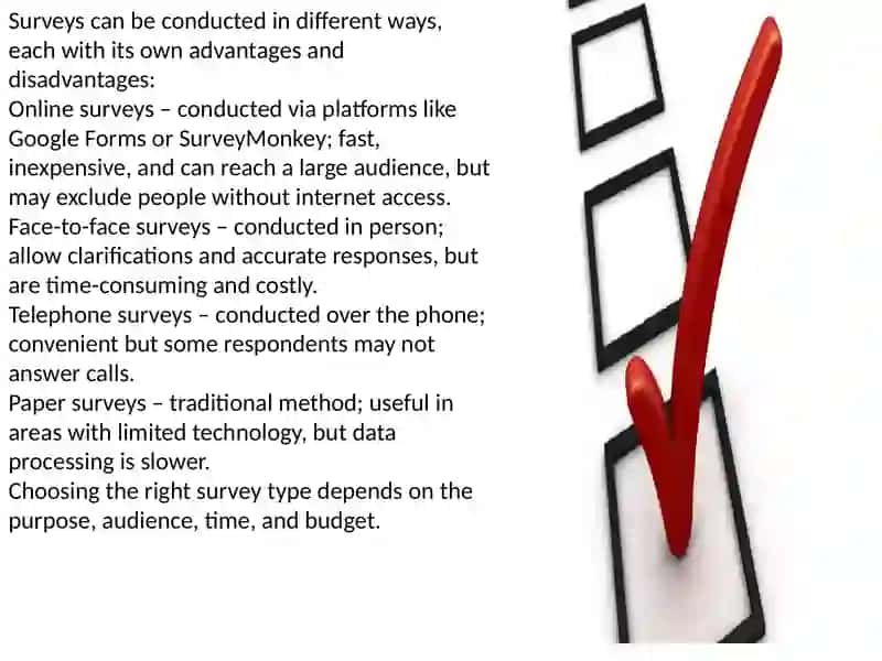 Survey Presentation Plan 4