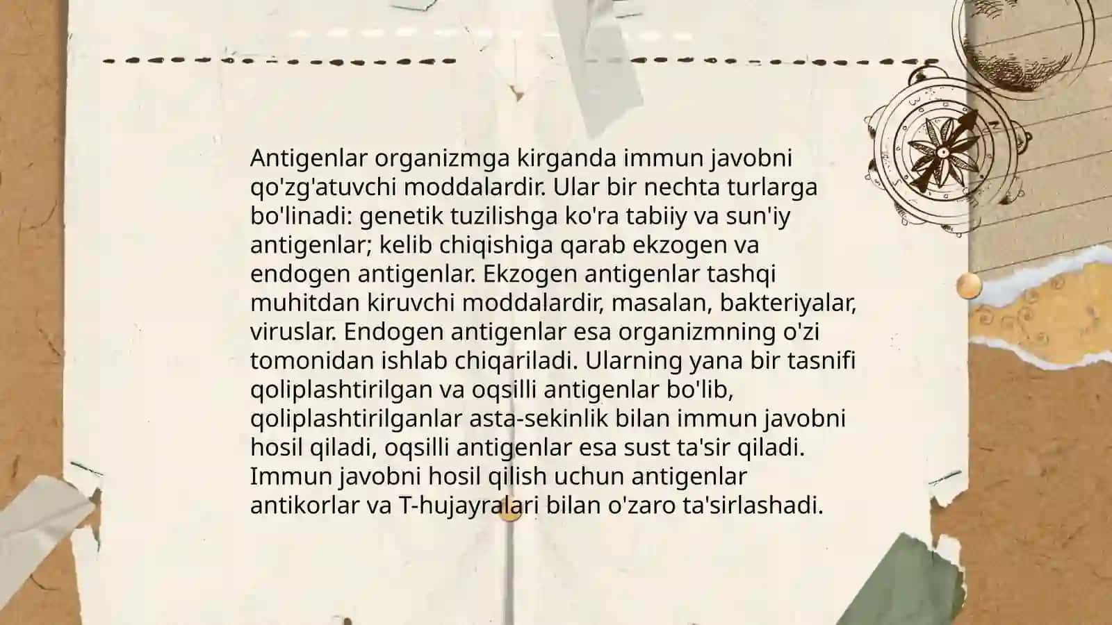 Antigenlar va ularning xususyatlari 4