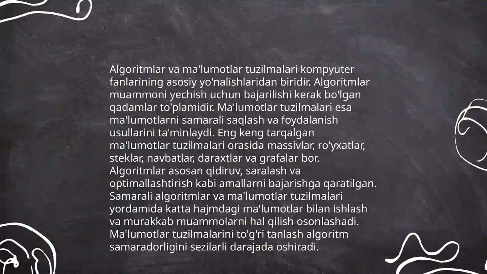 ARALASH ALGORITMLAR 4