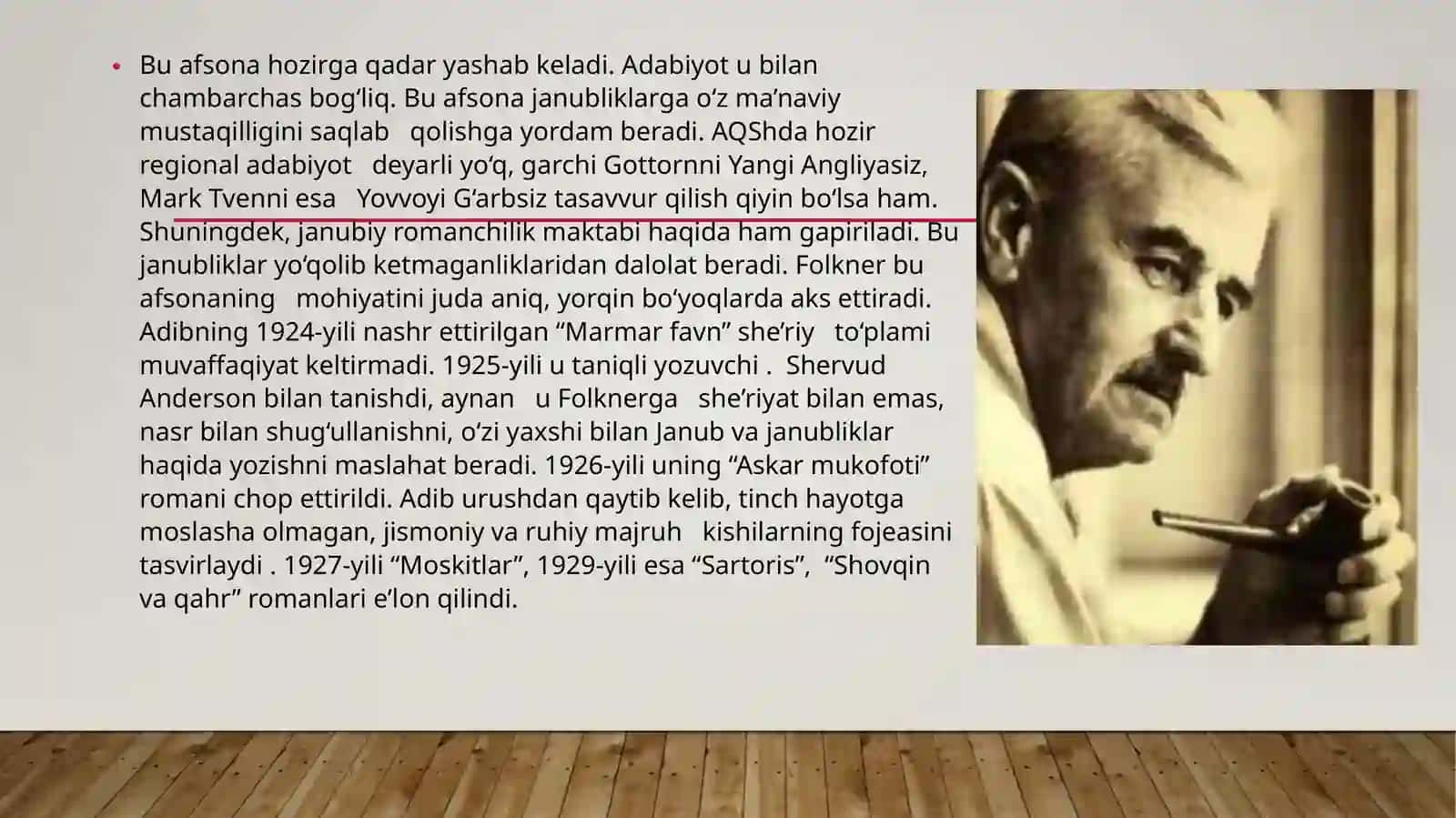Uilyam Folkner 4