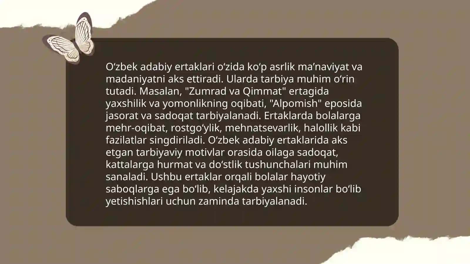 Adabiy ertaklar 4