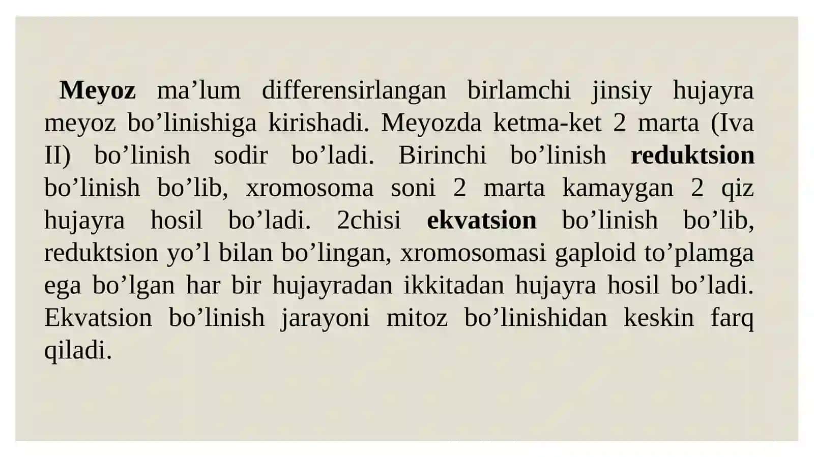 Tibbiy biologiya va umumiy genetika 4