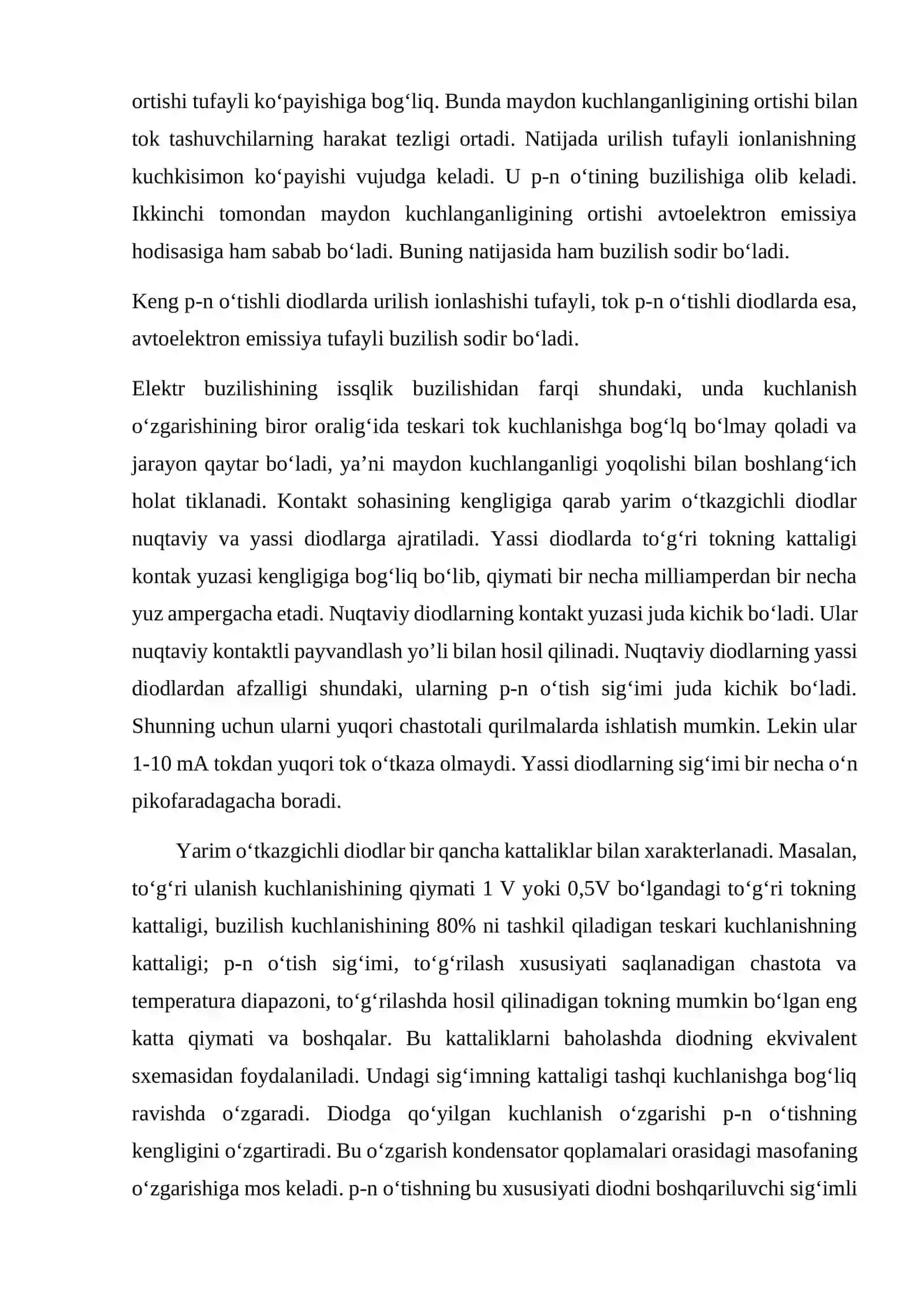 Yarim o’tkazgichli elementlar 4
