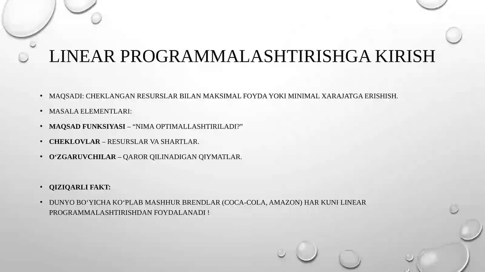 Chizigliprogrammalashtirishmasalasiniyechishningsimpleksusuli 4