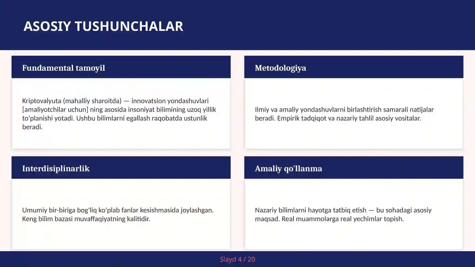 Kriptovalyuta (mahalliy sharoitda) — innovatsion yondashuvlari [amaliyotchilar uchun] 4