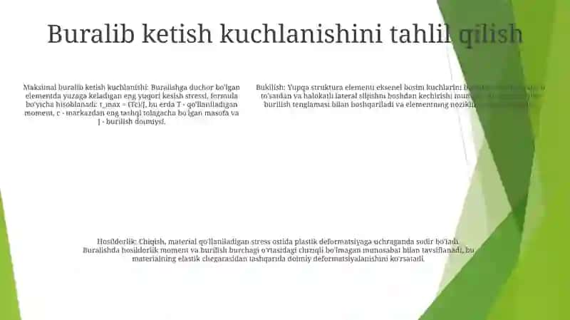Buralishdagi Kuchlanganlik Holati Va Val Yemirilishining Tahlili 4