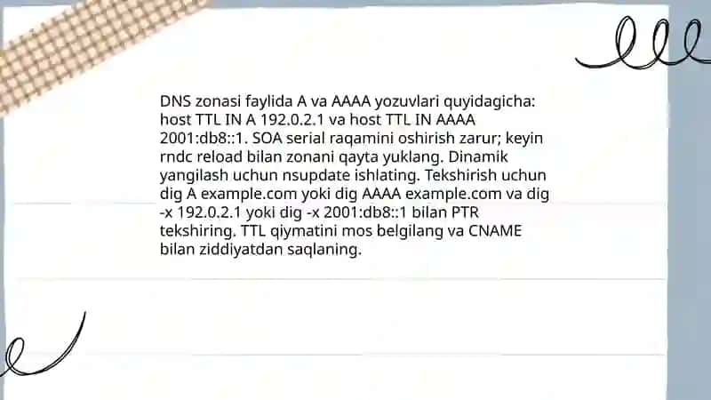 DNS server konfiguratsiyasi 4
