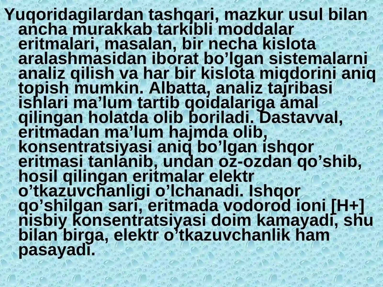 Konduktometrik analiz usullari 4