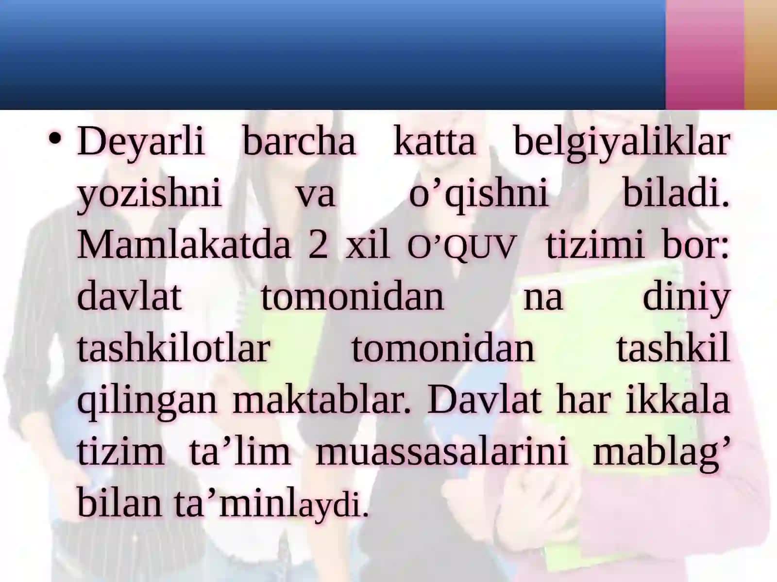 Belgiya taʼlim tizimi 4