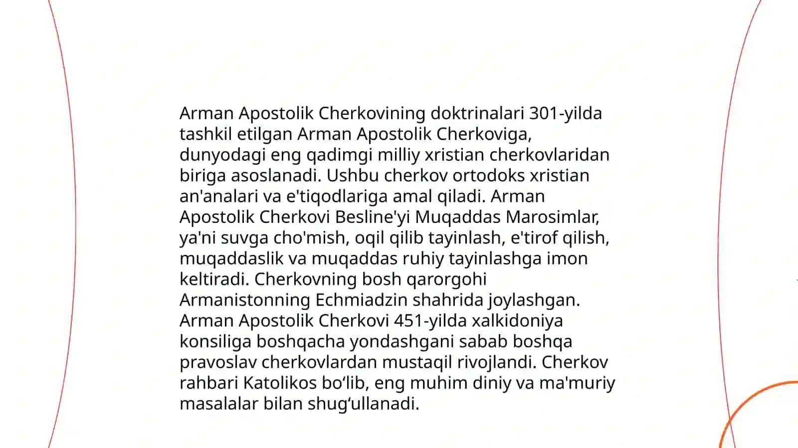 Arman Apostolik Cherkovi 4