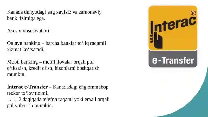Kanada Davlatining raqamli moliyatizimi 4