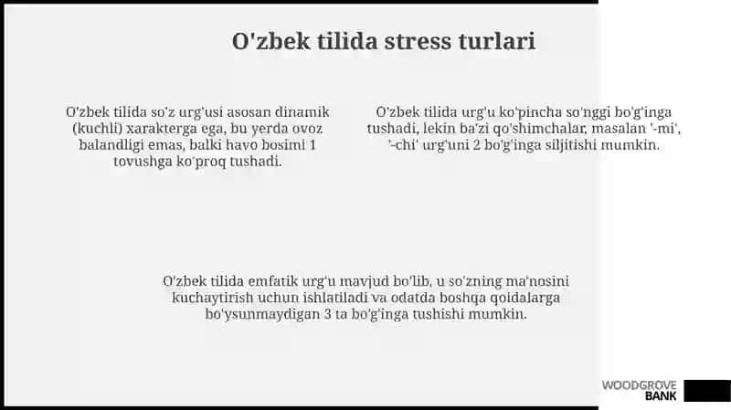 Stress va urg'u 4