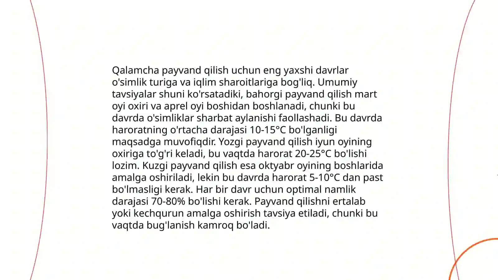 O'simliklarni qalamcha payvand qilish 4