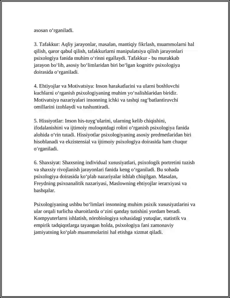 PSIXOLOGIYA HAQIDA UMUMIY TUSHUNCHA 4