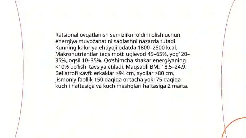 Ratsional ovqatlanishning salomatlika ta'siri 4