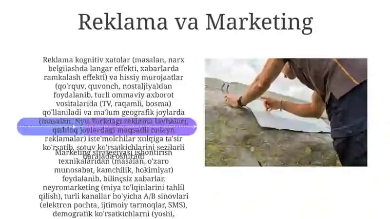 Psixologik ta‘sirda turli yo'nalishlar ta‘siri 4