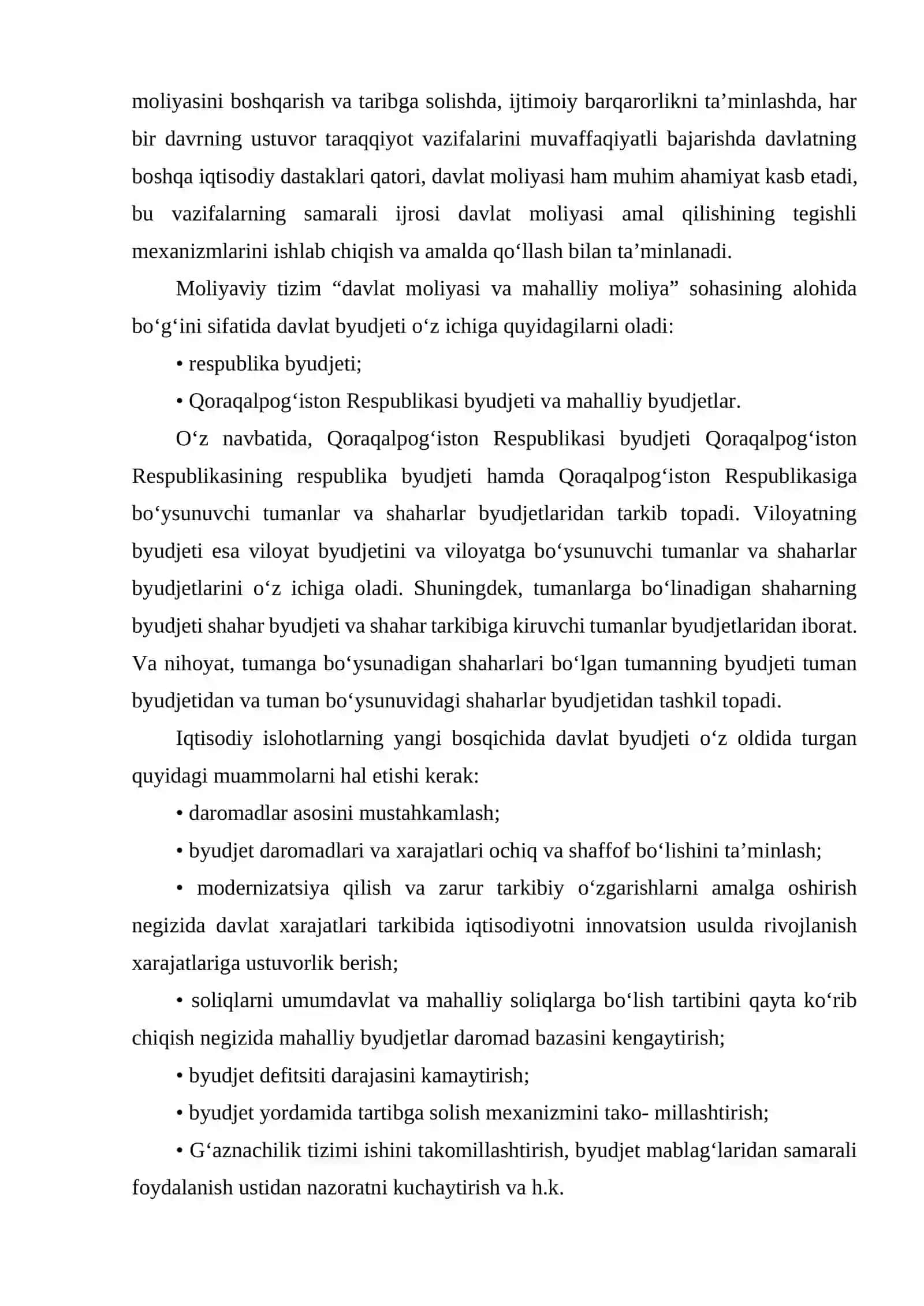 Davlat moliyasi va uning tuzilishi 4