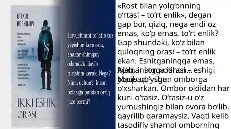 IKKI ESHIK ORASI 4