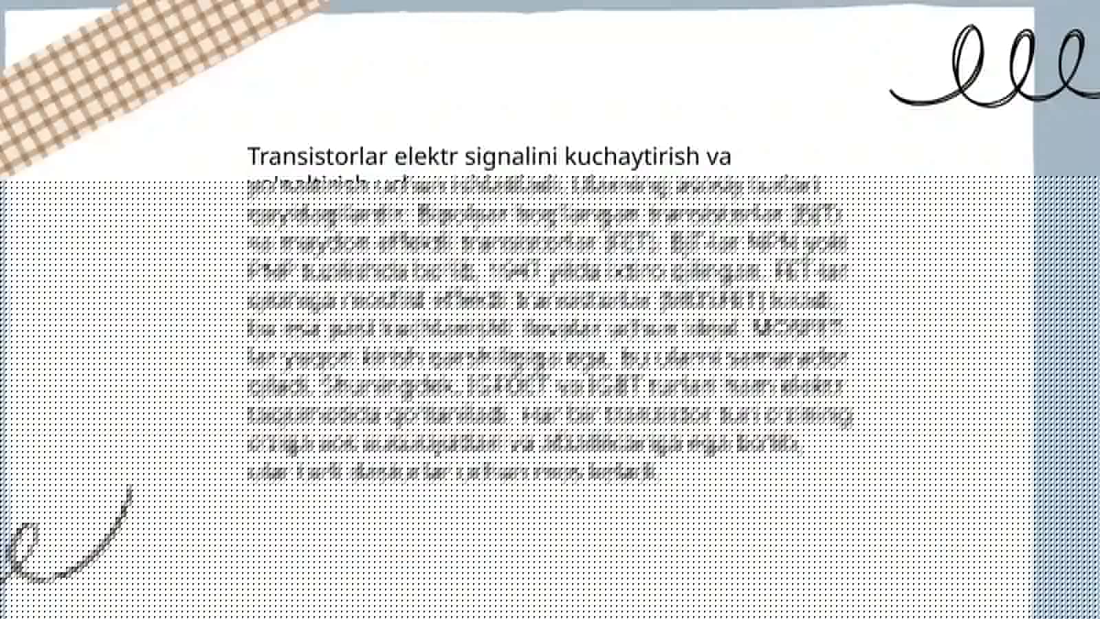 Tranzistorlar 4