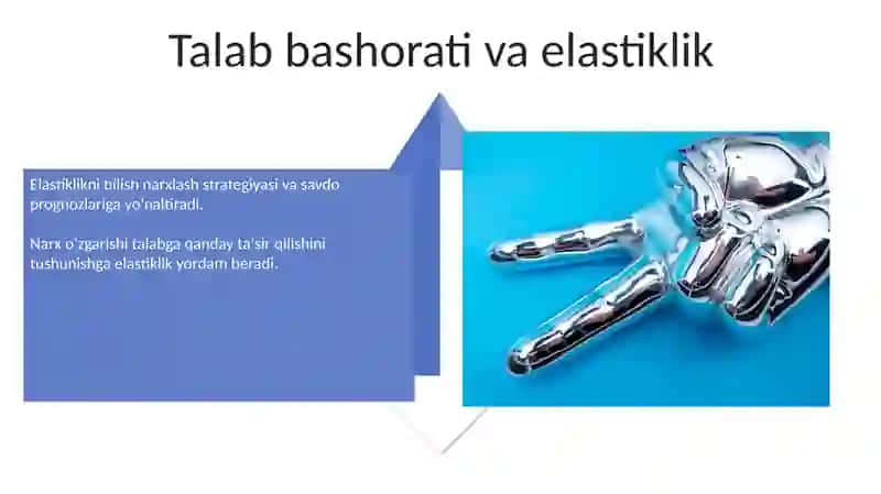 Elastiklik ko‘rsatkichlarining amaliy ahamiyati 4