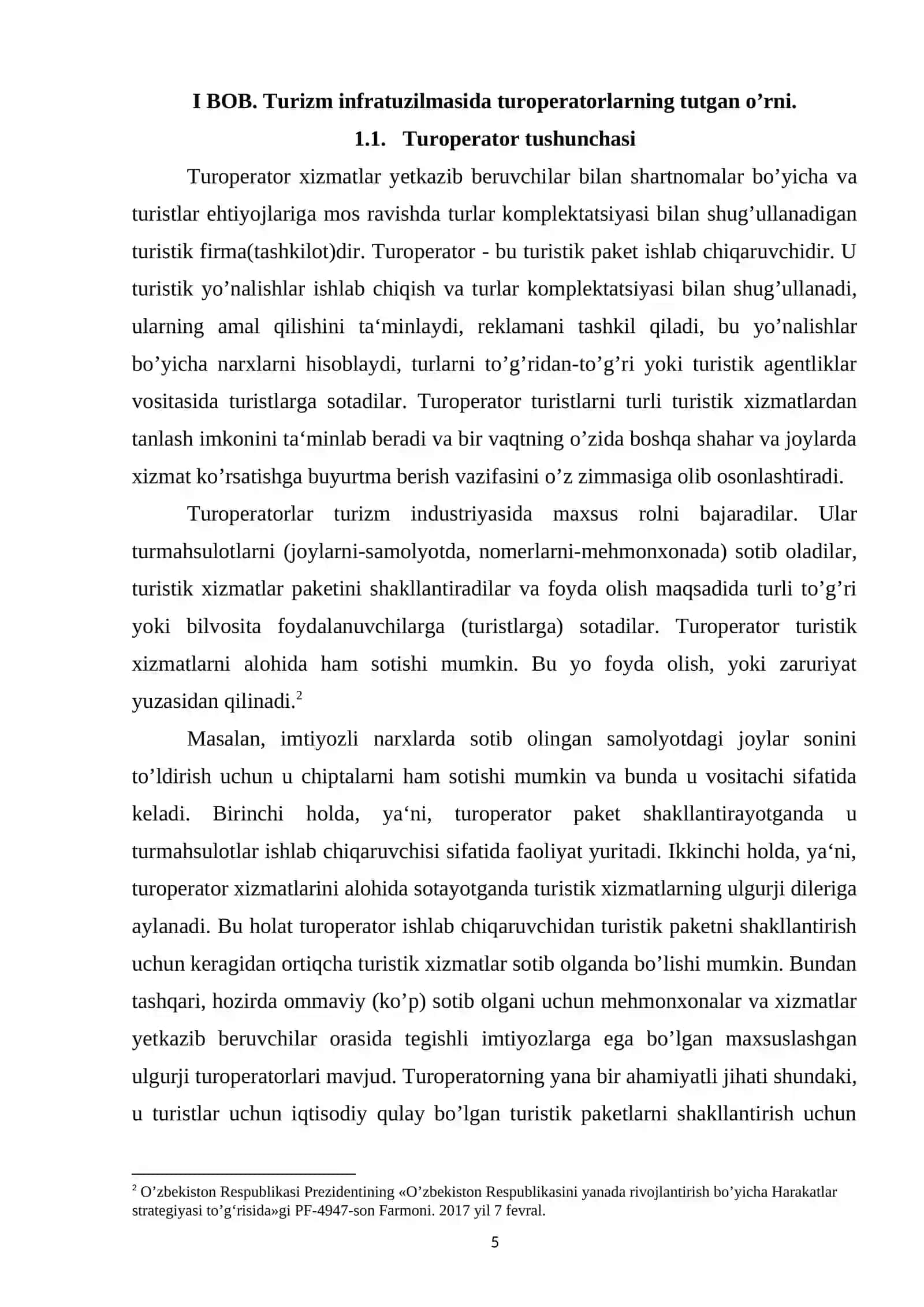 Turoperatorlik faoliyatida axborot texnologiyalarining o`rni 4