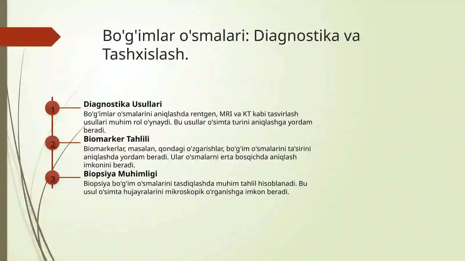 Suyak O'smalari Turlari 4