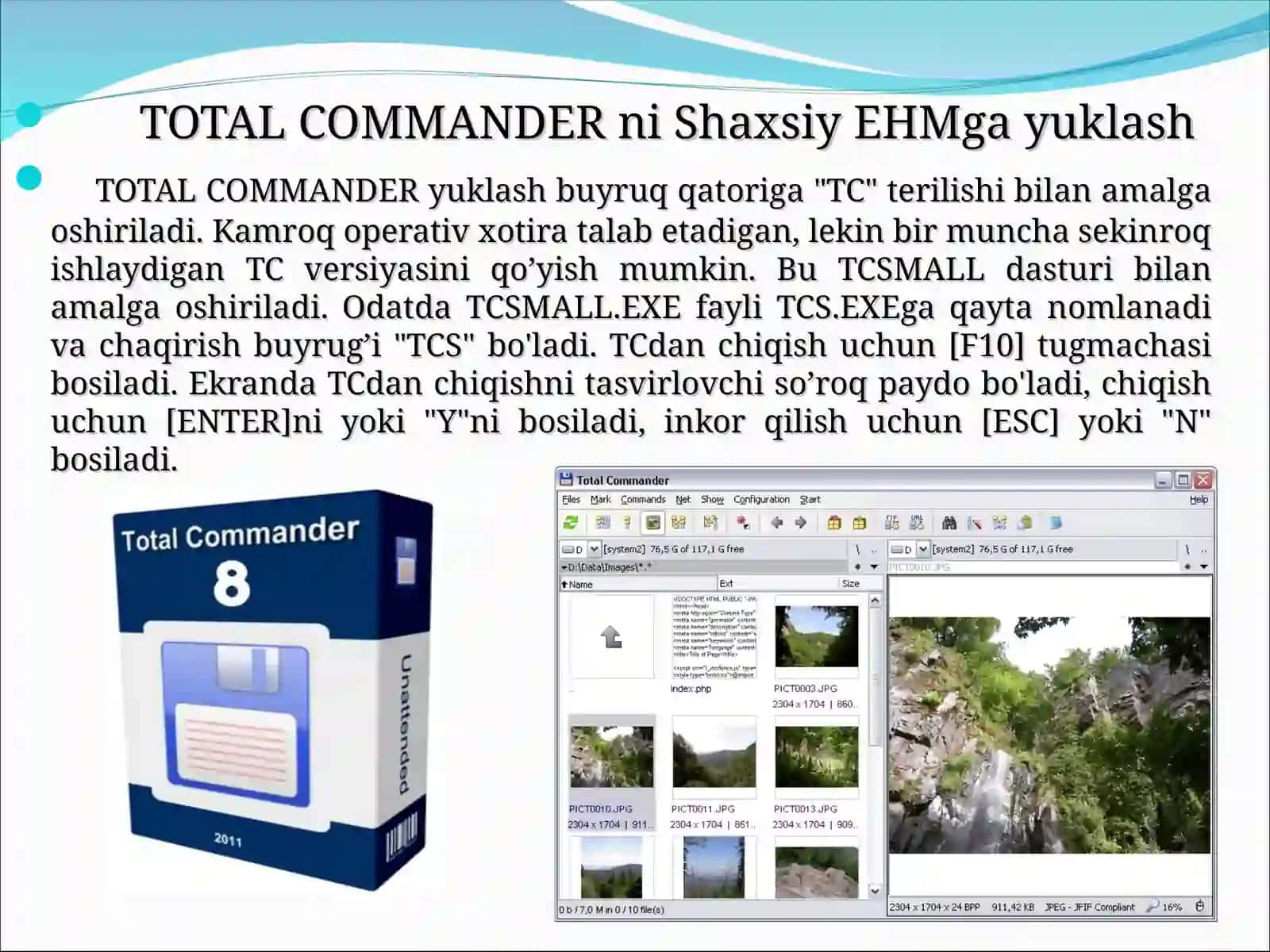 Total Commander dasturi 4