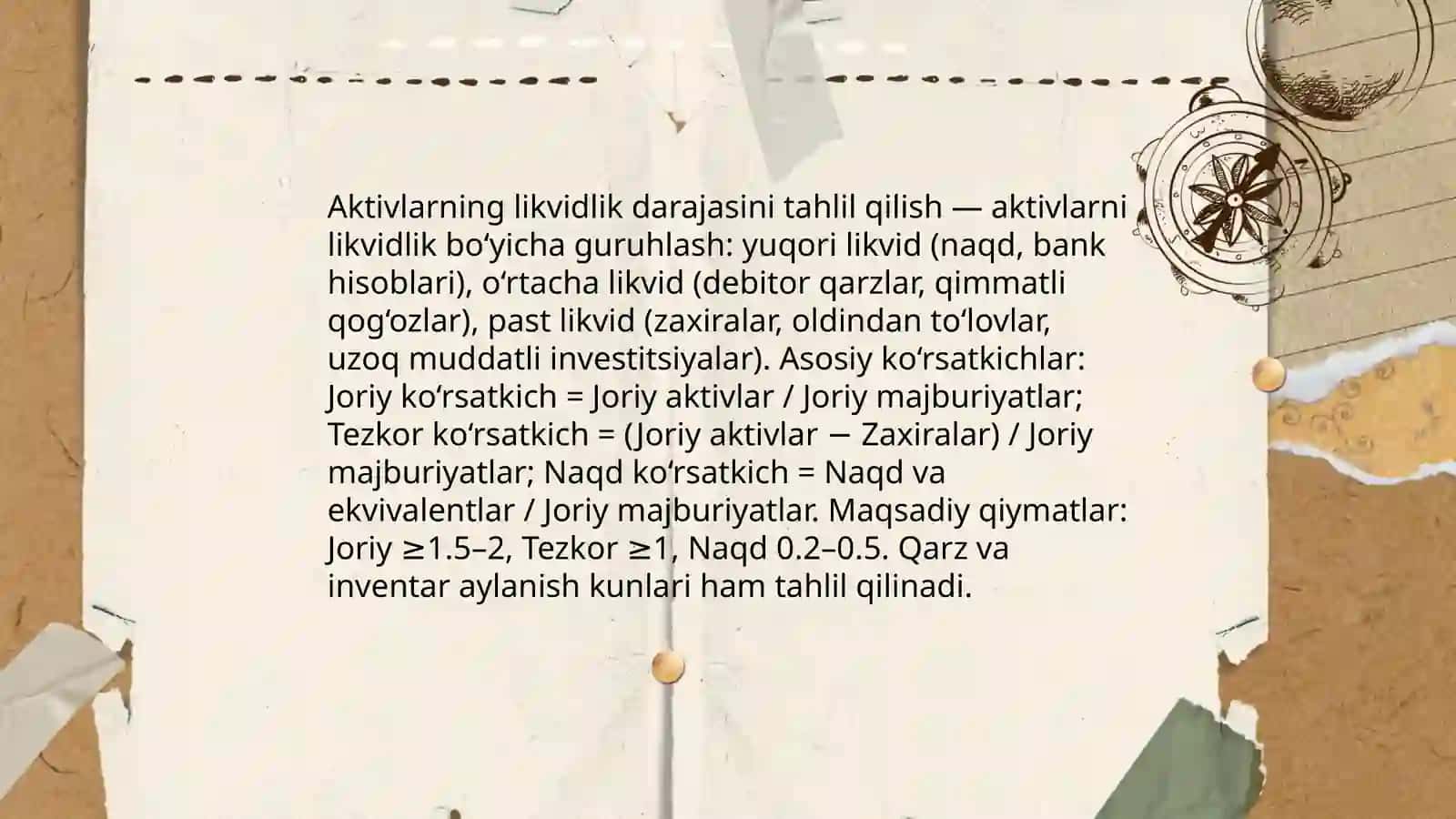 Buxgaltyeriya balansni aktivining tahlili 4