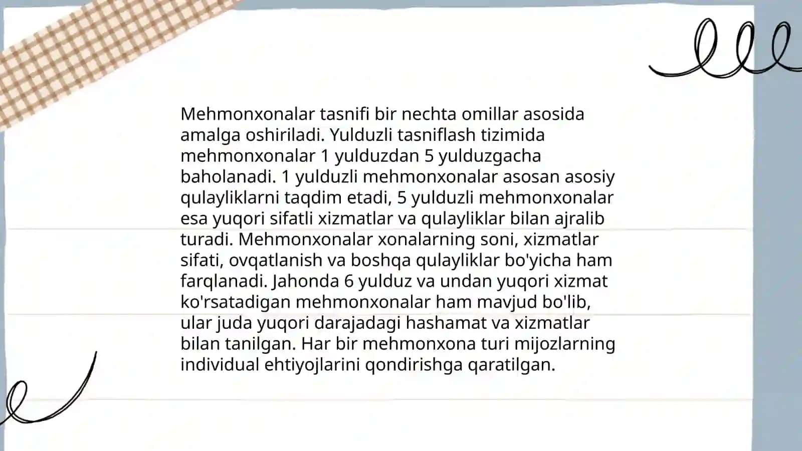 Joylashtirish, ovqatlantirish va tashish vositalarining tasniflanishi 4