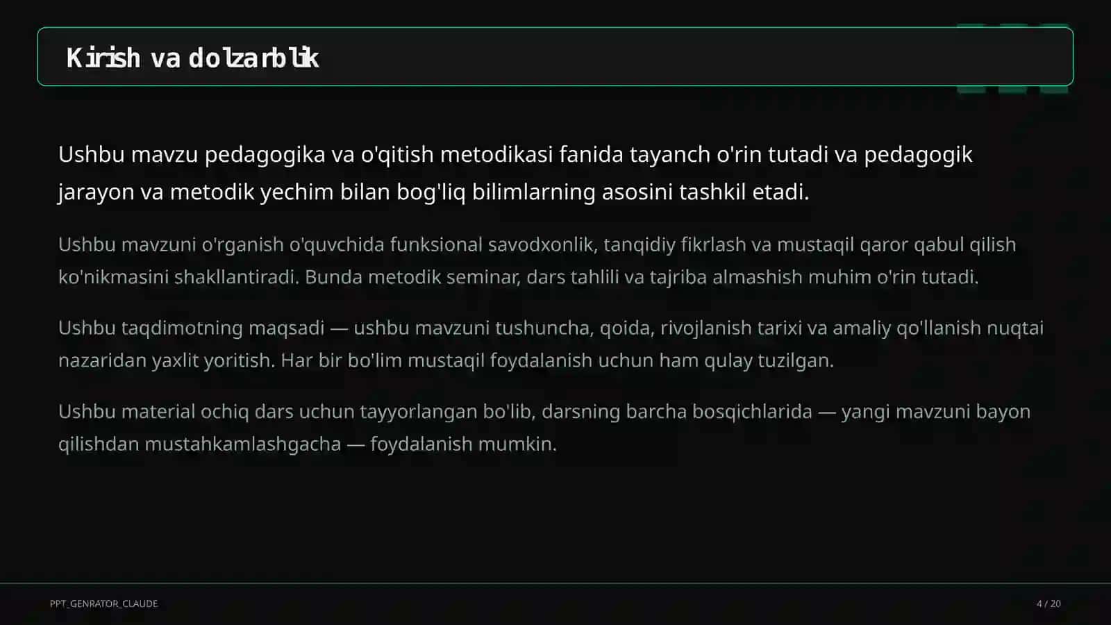 O'quvchilarning yosh xususiyatlari va pedagogik yondashuv 4