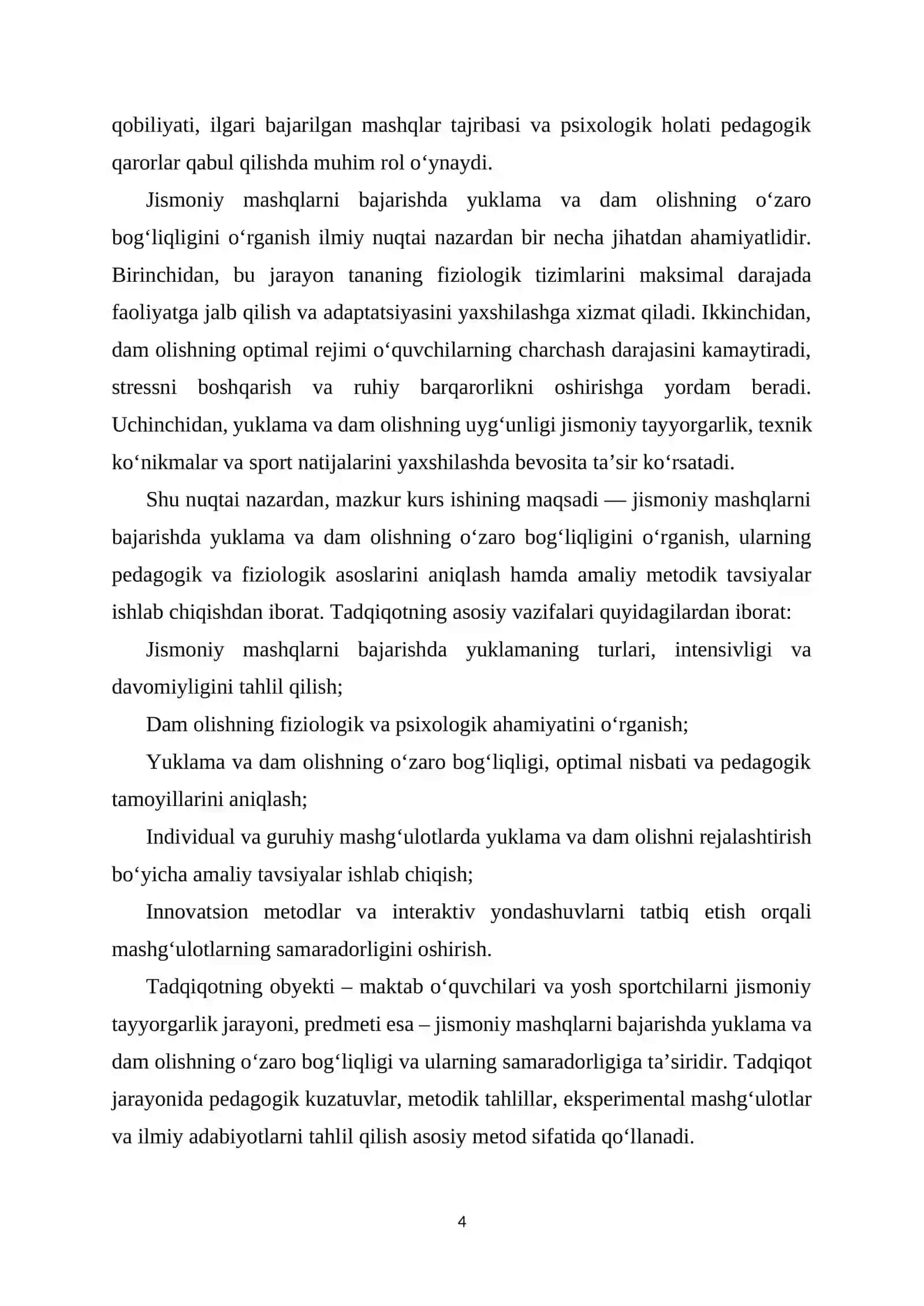 SPORT VA HARAKATLI O’YINLAR KAFEDRASI JM 03/21-GURUX TALABASI 4