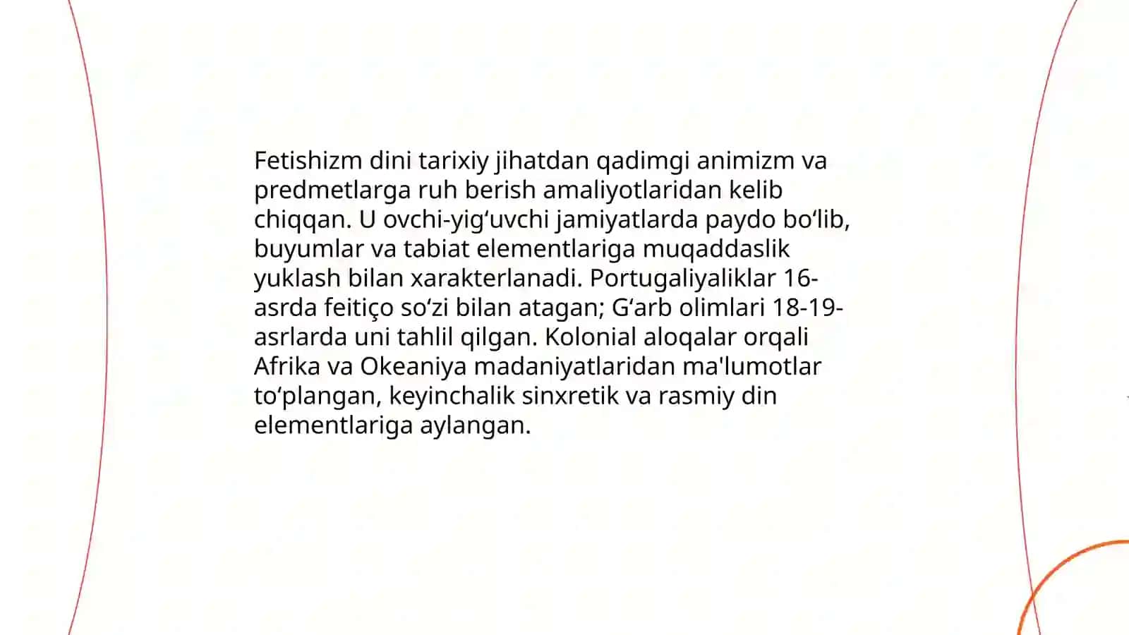Fetishizm dini 4