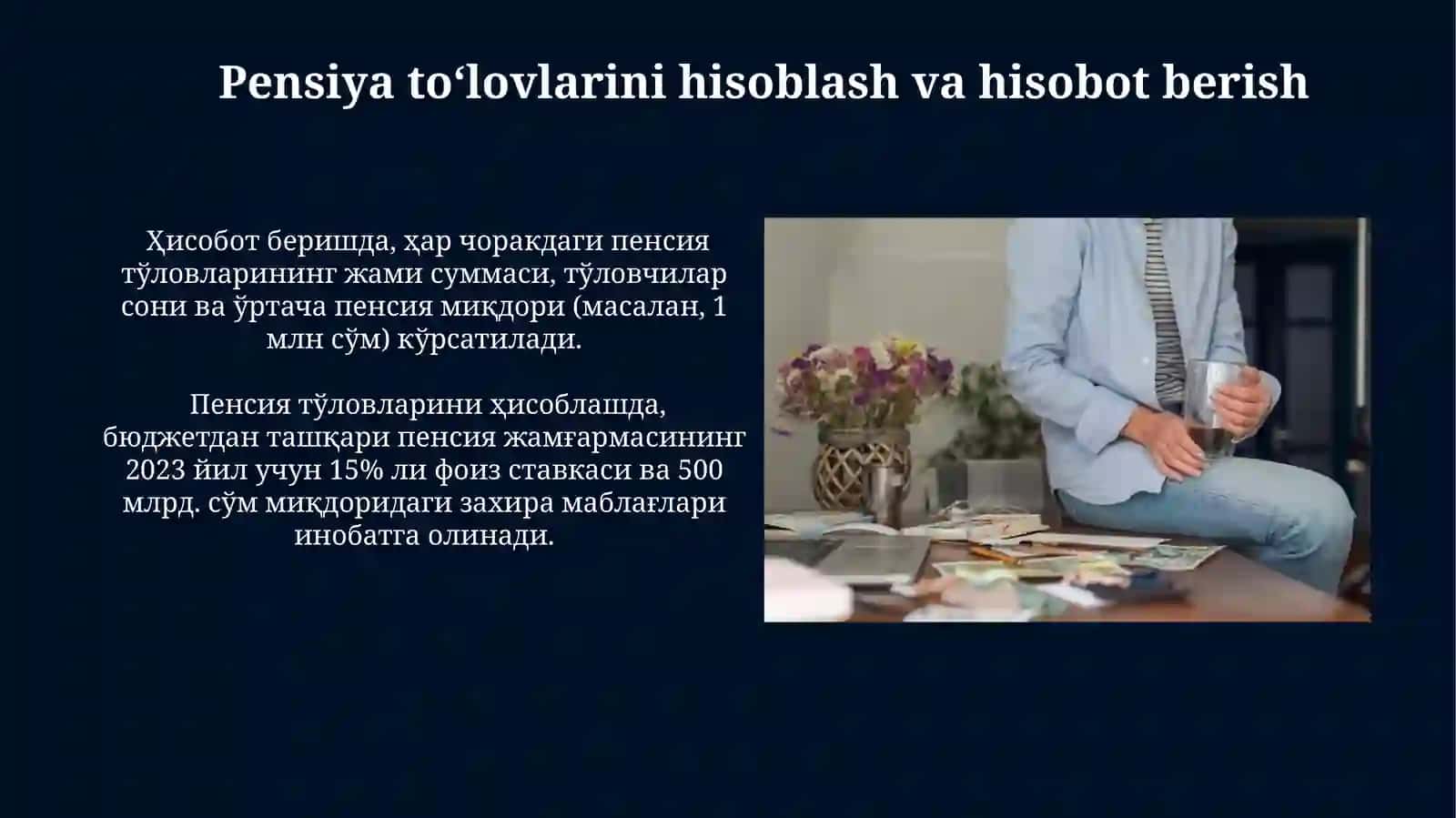 Budjetdan tashqari pensiya jamg’armasi Buxgalteriyasi 4