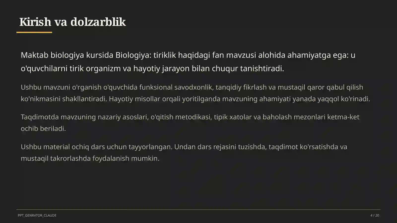 Biologiya: tiriklik haqidagi fan (5-sinf) 4
